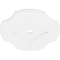 Ekena Millwork Percival Architectural Grade PVC Ceiling Medallion, 38"OD x 3"ID x 13 1/4"C x 1"P, One-Piece CMP38PL-03000 - alternate 4